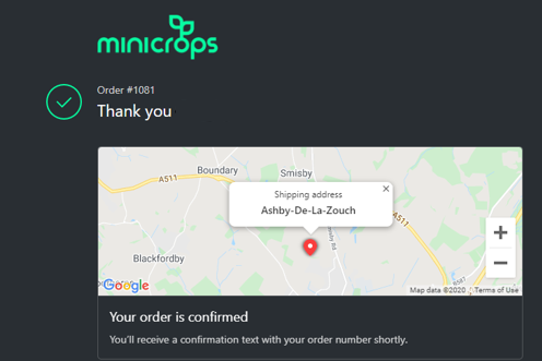 FarmingVertical's tweet photo. @MiniCrops First order placed #microherbs https://t.co/pVJwgoahTe