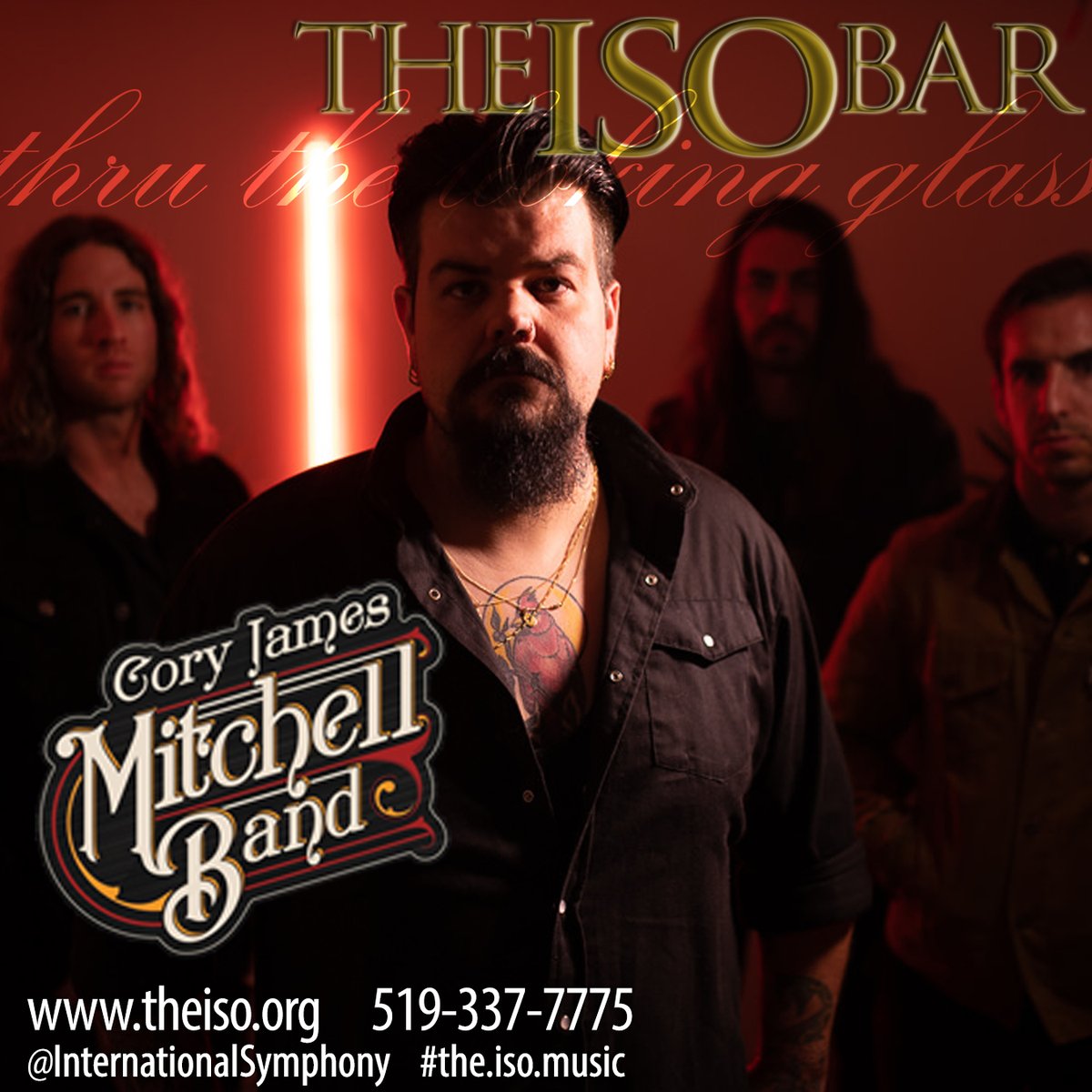 the_ISO_'s tweet photo. This week #ThruTheLookingGlass series at #TheISObar we are featuring local artist Cory James Mitchell Band with Kellan Lindsay, Kevin Williams & Trevor Rogers
Showtime this week Saturday at 2:00 PM
Donations over 10 bucks are tax deductible.
#InternationalSymphony https://t.co/RDuj6m59nK