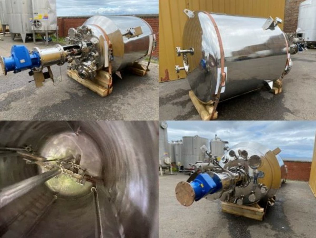 Check out our newest inventory! Two Pharmaceutical Stainless Steel Reactor Tanks. "As New" both items were produced in 2015. Viewings and all offers welcome. Follow the link to enquire: bid.britishpharmaauctions.co.uk/auctions/catal…
#pharmaceutical