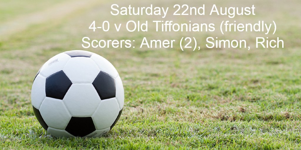 DoubleHFCVets's tweet photo. A good game, with us winning 4-0. https://t.co/tA4v3xGXSz