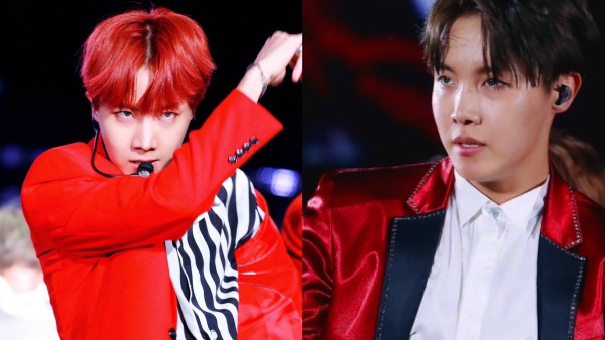 HOSEOK IN RED IS SUPERIOR