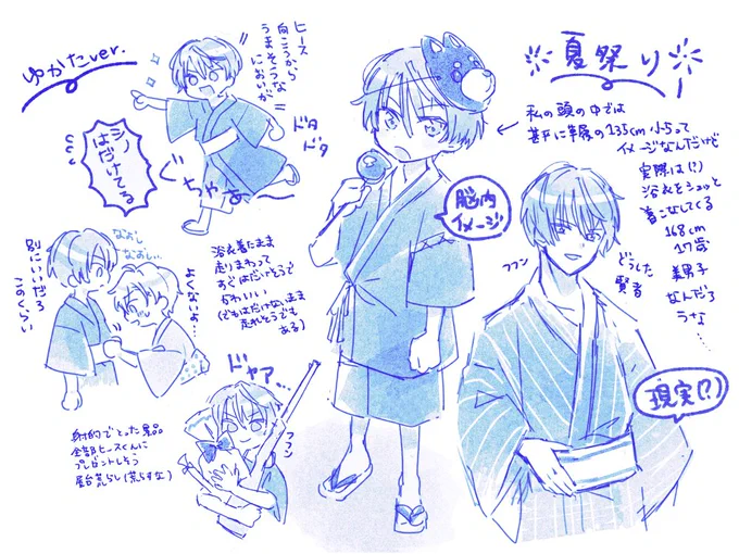 夏祭りのシノ 幻覚と現実(?) 