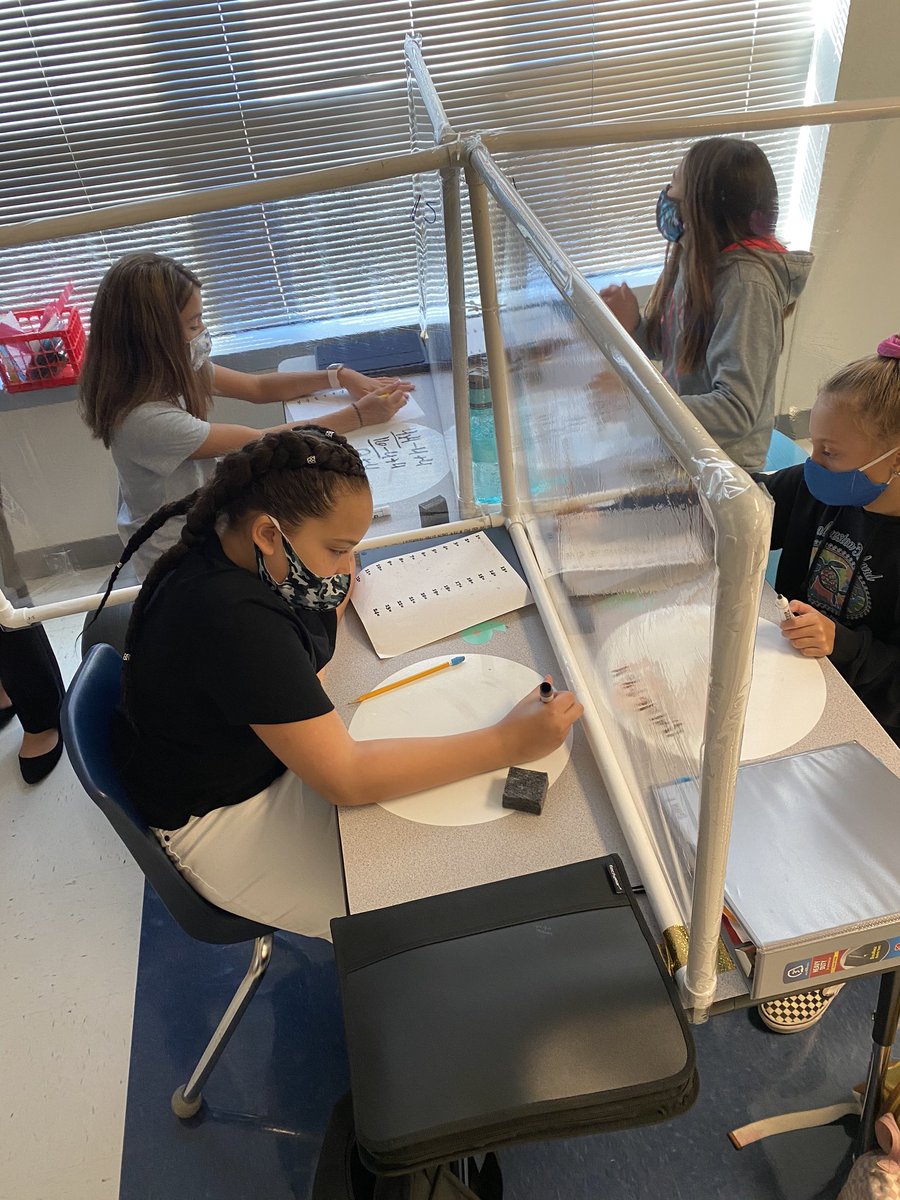 JennyMcCaslin2's tweet photo. Working with numbers sense and all operations on our four 4s activity in 6th grade math! @jenkscsis @JimmyRoss3208 @CSIntermediate https://t.co/7Br9rWzTmi