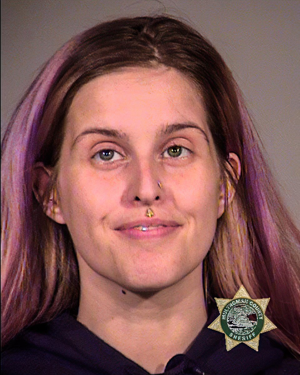 These two were arrested at the violent  #antifa riot in north Portland. They were quickly released without bail. Mackenzie Day Grissom, 30, charged w/felony riot & more.  http://archive.vn/txFJb William Wesley, 36, charged w/multiple criminal offenses.  http://archive.vn/jQZyA 