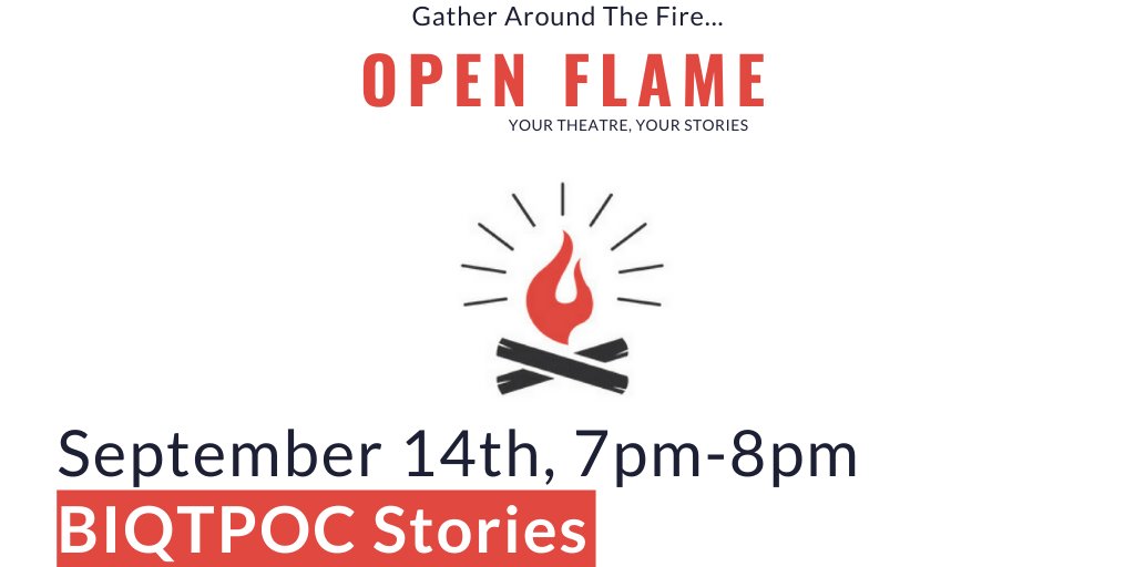 DiversionarySD's tweet image. Diversionary is looking for #BIQTPOC storytellers to participate in our September 21st Zoom #OpenFlame Event. Please share so we can elevate as many voices as possible.
#BlackStoryteller #IndigenousStoryTeller #TransStoryteller #QueerPOC   #QueerStories diversionary.org/openflame