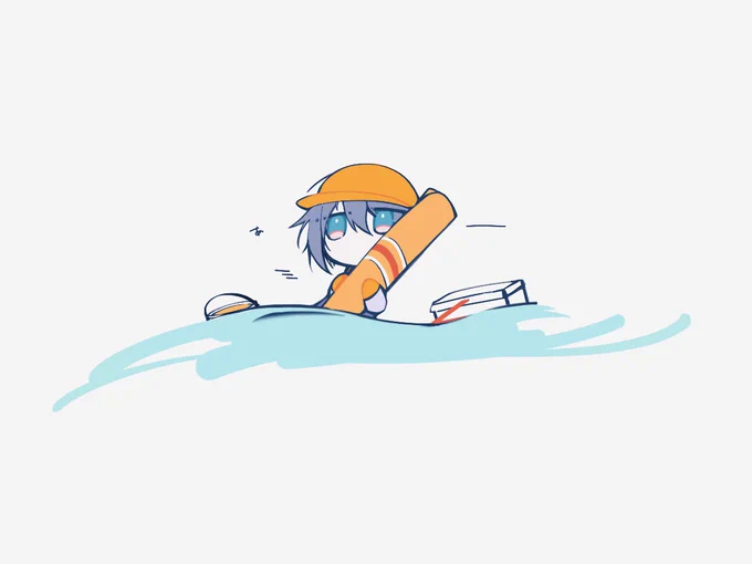 ハッカーの川流れ
#灰画 