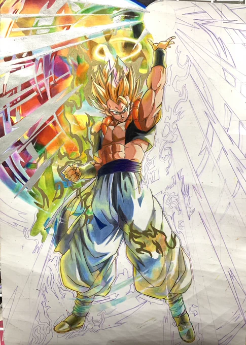 むっっっっっっっっず
やっと4分の1です?
紙よれよれになってきた
#模写 