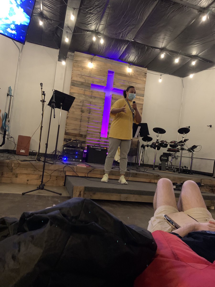 The first worship service of the year at The AMP Station was an amazing event! Great food and great worship followed up by @katt_christian pouring her soul out on stage and sharing how our God wants to transform you like He did her!!! #whosecuttingonions #imnotcryingyourecrying