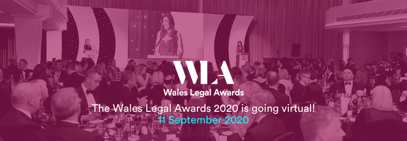 WalesLegalAward's tweet photo. We’re going virtual! 

🌟The Wales Legal Awards 2020 ceremony will be broadcast LIVE from our studio on Friday 11 Sept!

Join us to celebrate excellence in the #legal sector in #Wales: this year's finalists &amp; winners.

BOOK your FREE live-stream pass here: https://t.co/EaDyMGUhO7 https://t.co/mTBFoX2gcu