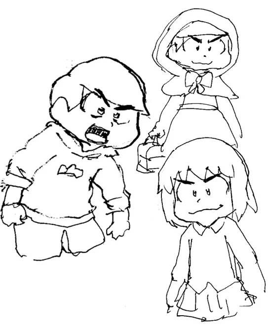 なんか今日は落書きしかできなくて力尽きた 