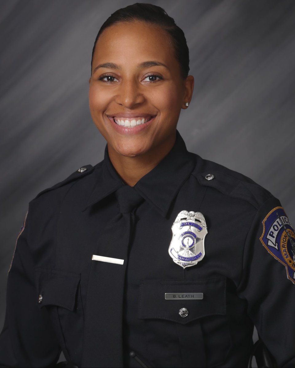 Officer Breann Leath was shot and killed on April 9th in Indianapolis, IN after responding to a domestic disturbance call and a man inside fired through the door.