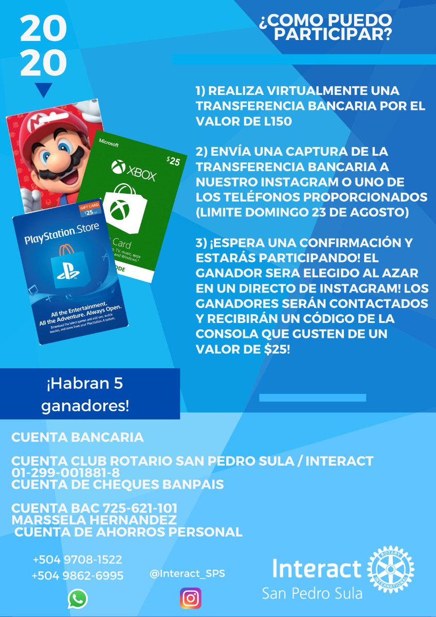 interactsps's tweet image. No dejes de participar !!! Recuerda nuestra nueva fecha es el 14 de septiembre..