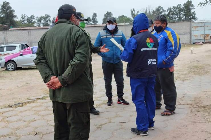 NadiaCruzTarifa's tweet photo. La Coordinación Regional en #Yacuiba, realizó una verificación y se reunió con las y los delegados del centro de readaptación productiva “El Palmar”, quienes denunciaron el abandono del #SEPDEP, y la falta de atención y celeridad del Juzgado de Ejecución Penal. https://t.co/QpryZfeFfa