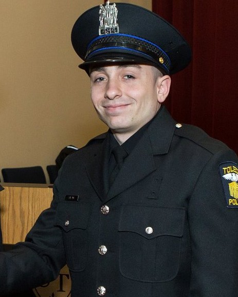 Officer Anthony Dia was shot and killed on July 4th in Toledo, OH after responding to a domestic disturbance call at a Home Depot. After confronting him, the subject pulled a gun and starting shooting.