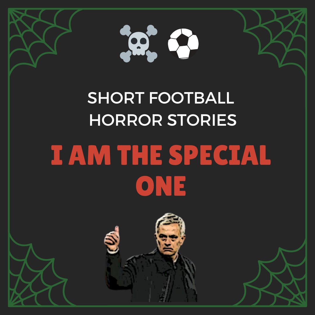 getonsyde's tweet photo. We are doing a series on Short Sports Horror Stories 👹 First up is on football ⚽️ in 5 words or less⠀
⠀
#getonsyde #shortstories #sportstories #thespecialone #mourinho #onsyders #onsyde #iamthespecialone https://t.co/er3AUcJqEL