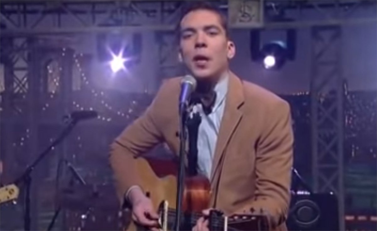 Justin Townes Earle made his network-TV debut in 2011, performing “Harlem River Blues” with Jason Isbell on ‘Letterman.’ It was a magnetic, must-see performance rol.st/2Eqb5Z7