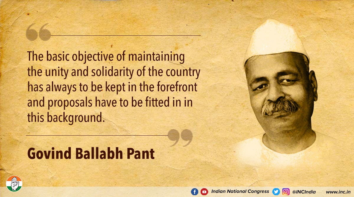 INCIndia's tweet photo. India's race towards progress &amp; prosperity must always be rooted in its essential characteristics of unity &amp; solidarity. Because what kind of progress can sustain in a divided &amp; bleeding Nation?

#CongressKeVichaar https://t.co/W3LuQ0Svk4