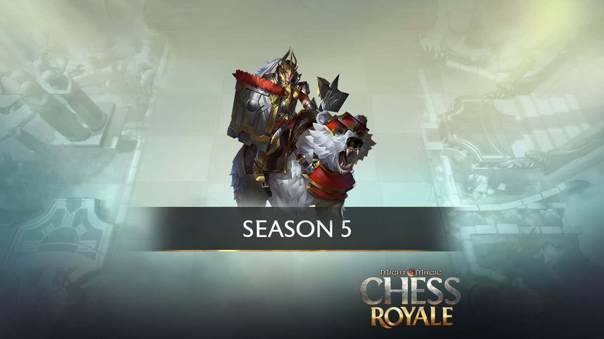 chessroyalegame's tweet photo. ⚔️ Season 5 Begins! ⚔️ Glory comes to the Fortress Faction in "Last Walls of Vilma".

Unlock the "Shield Maiden" Vilma, an Epic Hero available for the first time in #ChessRoyale, when you reach 4,100 Trophies! 🏆 https://t.co/cq7ZfN3uun