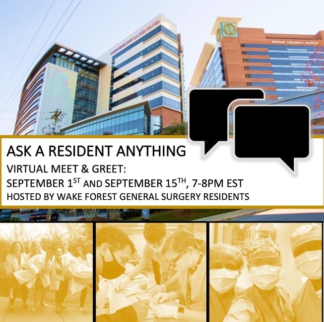 Applying for the 2020-21 Match? Please join us either Sept 1st or 15th, 7pm EST for a “Ask A Resident Anything”! Registration link below.  Can’t make it? Email, DM, tweet or leave a comment with questions. #medtwitter #medstudenttwitter #match2021 

bit.ly/2FTB7EU