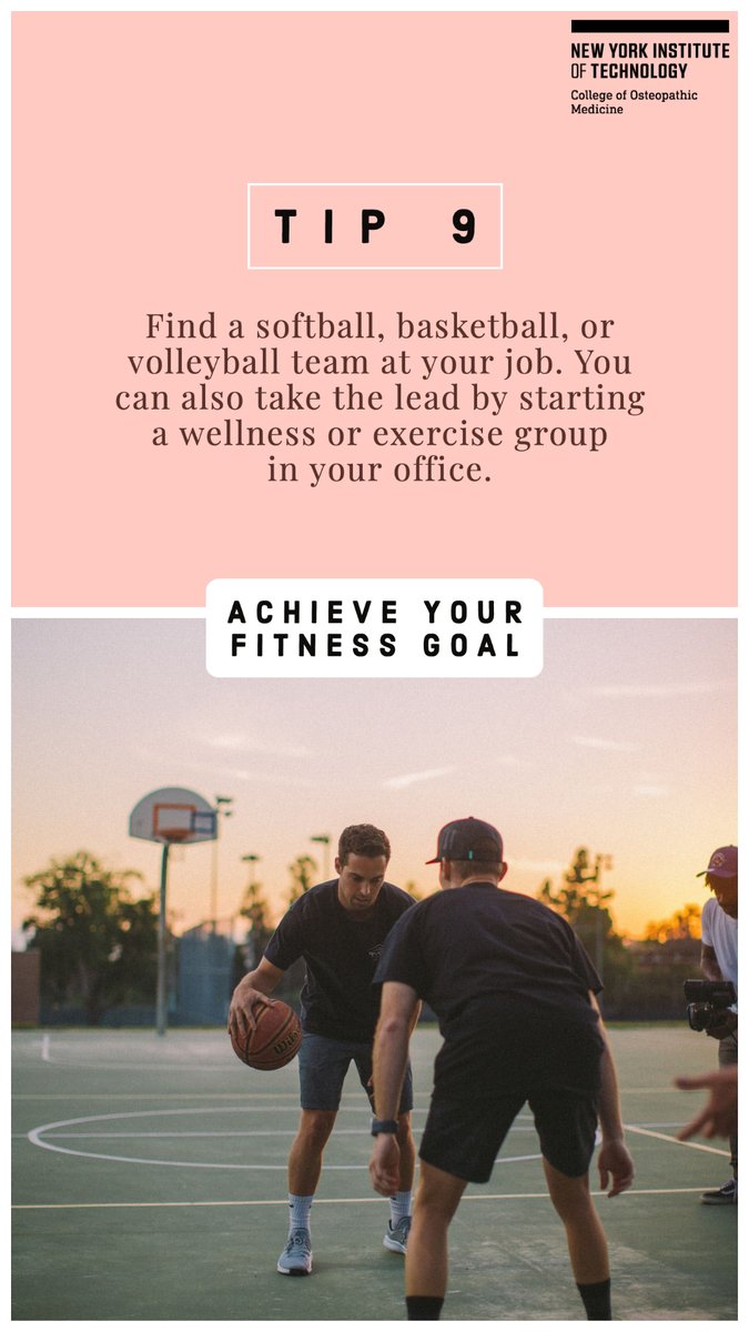 NyitScience's tweet photo. Did you know that group exercise  is one of the most effective ways to get fit, lose weight, build a better body and sustain a healthy lifestyle?

Tip number 9 is here: Look for wellness at work!! https://t.co/Z70ilC2bqD
