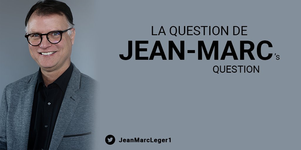 legeropinion's tweet photo. This week, @JeanMarcLeger1 would like to know if you have purchased a product in the last month that you regret buying. 
 
Answer here 👉 https://t.co/IytY0q1N3B https://t.co/X39QdJ5DBi
