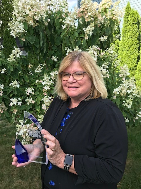 HCSnews's tweet photo. Our COVID-19 Hero, Ruth Benjamin, is the @HCSnews director of health management &amp; research. She is soon to accept recognition from #RBJevents on behalf of our entire frontline workforce. Way to go to all of the COVID-19 Heroes! We appreciate and honor you all. https://t.co/3LL1OoD4au