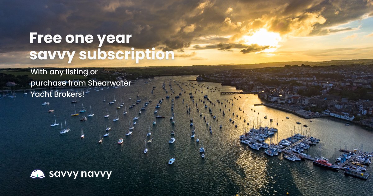 getsavvynavvy's tweet image. Thinking about buying or selling a boat? Motorboat  Get 50% off a one-year savvy navvy subscription with any listing or purchase through @shearwateryacht! ow.ly/W9lk50AMrHs

#savvynavvy #NavigationMadeEasy #yachting #sail #yachtsandyachting #navigation #sail #marina