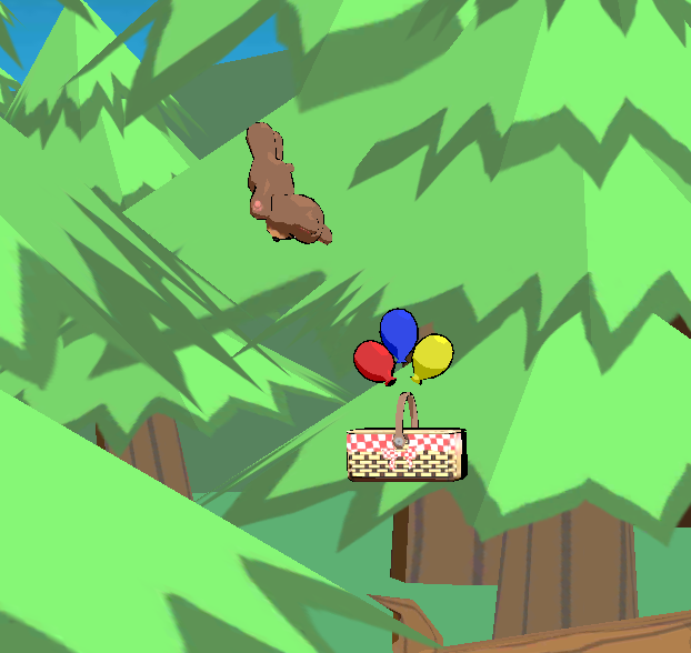 justbaregames's tweet photo. Flying Picnic Baskets with balloons! Don't miss out, follow us so you can know when we drop bear into action. Keep on bouncing! #JustBareGames #indiegame #androidapp https://t.co/eRg9Mn5AHc