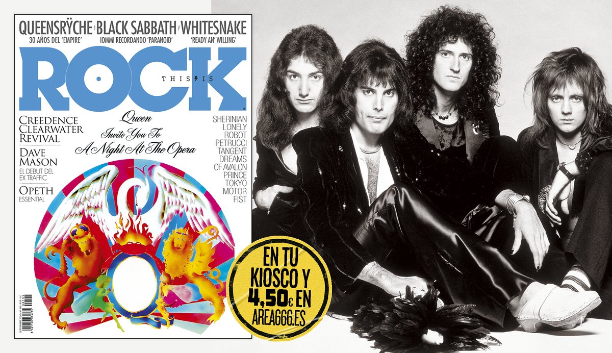 thisisrockmag's tweet photo. Nuevo número de This Is Rock en tu quiosco y hasta mañana por 4€ en https://t.co/opsUC9Mndw

#DaveMason #BlackSabbath #TonyIommi #Queensryche #Whitesnake #CreedenceClearwaterRevival #TokyoMotorFist #DerekSherinian #LonelyRobot #DreamsOfAvalon #JohnPetrucci #TheTangent #Opeth https://t.co/C8o7gisZhD
