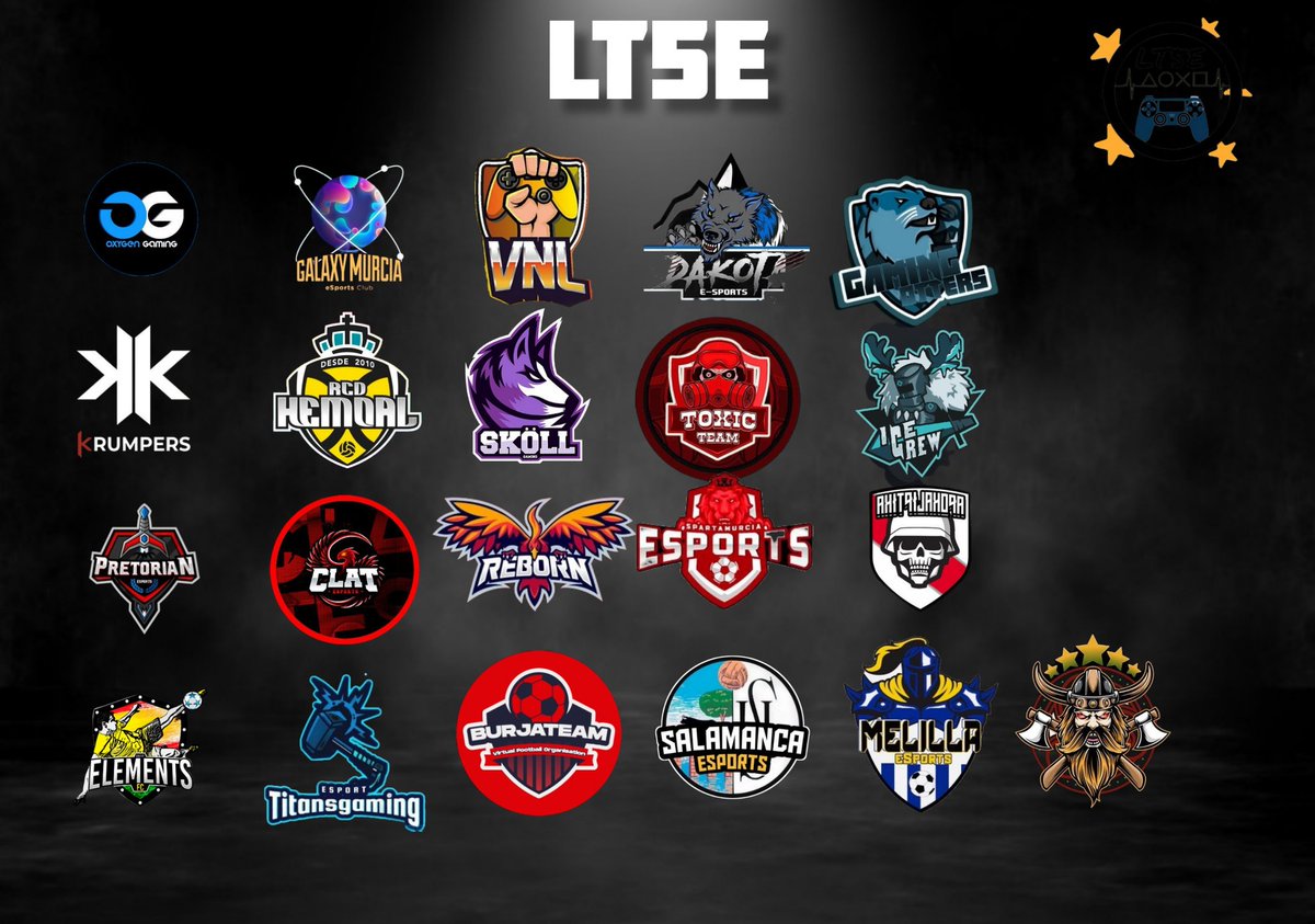 ! Buenas tardes! ¿Estáis listos?
-Sois presente.
-Sois futuro.
-Sois Fifa

<a href="/GamingOxygen/">Oxygen Gaming</a>
<a href="/GalaxyMurcia/">Galaxy Murcia eSport club</a>
@VNLesportsclub
@Dakota_esports
<a href="/GamingOtters/">Gaming Otters 🦦🎮</a>
@KrumpersOkem
<a href="/clanhemoal/">Clan Hemoal</a>
<a href="/Skoll_Gaming_/">SKG | Sköll Gaming</a>
@ToxicTeamESP
<a href="/IceCrewGaming/">Ice Crew</a>
@5Estrellas_eS