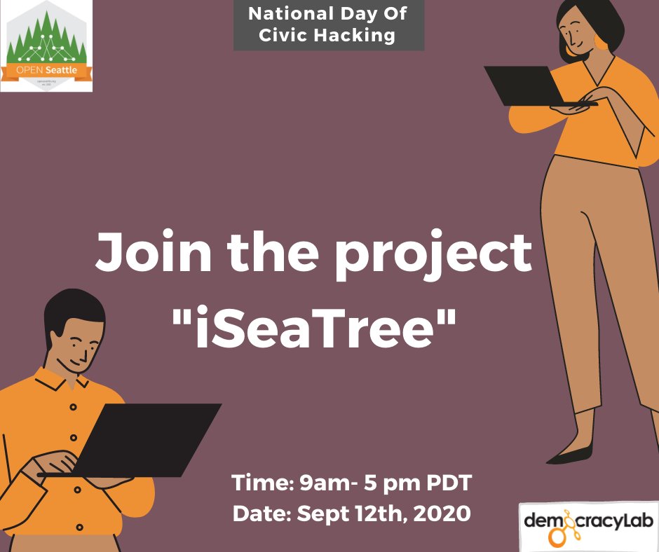 DemocracyLab's tweet image. Don&apos;t you wish you had more shade for these hot summer days? iSeaTree @TreeMamaSEA combines remote learning and the outside world with their tree identification app. Learn more here: ow.ly/9tnz50B58IL #NationalDayofCivicHacking #volunteer #hackathon #trees #techforgood