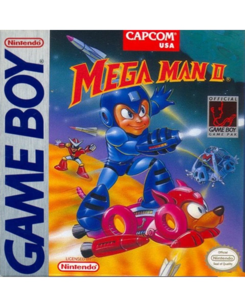 GreatGameCovers's tweet photo. Mega Man II (Game Boy) 

#MegaMan #MegaManII #MegaMan2 #Nintendo #GameBoy

#GreatGameCovers #VideoGames #RetroGaming #RetroGames #RetroCollective #Gaming #Gamers https://t.co/aQaKam1qWU