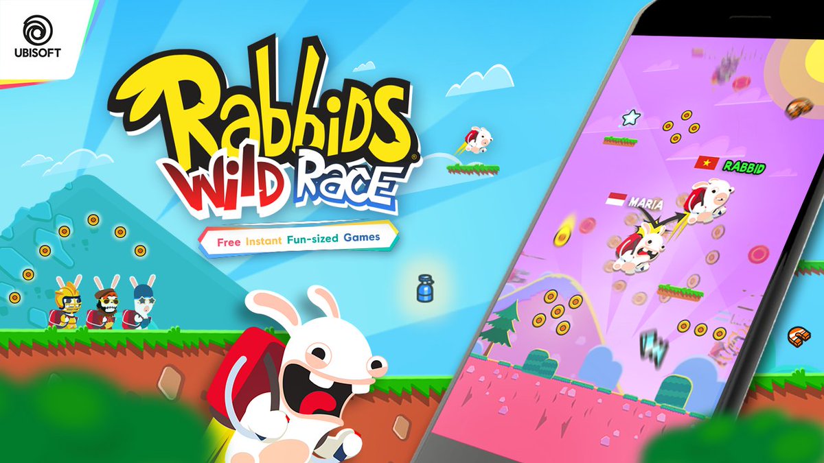 RABBIDS WILD RACE jogo online gratuito em