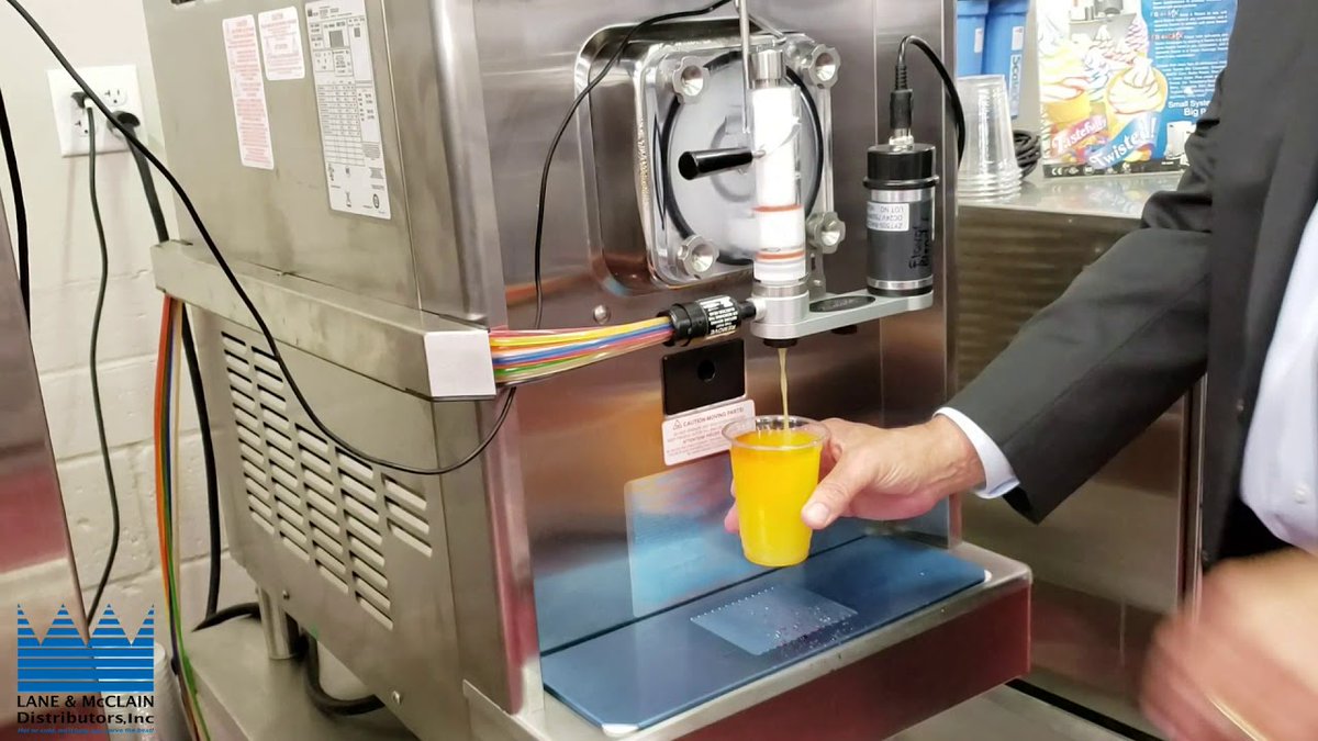 LaneAndMcClain's tweet photo. Always wanted to see how the Flavor Burst machine works with a #Taylor beverage machine? Then you are in luck. Here's a video of how it works and looks! Want to know more? Call us at 214-748-7669. https://t.co/4MtRJtHFqi https://t.co/vfoBTywUAe