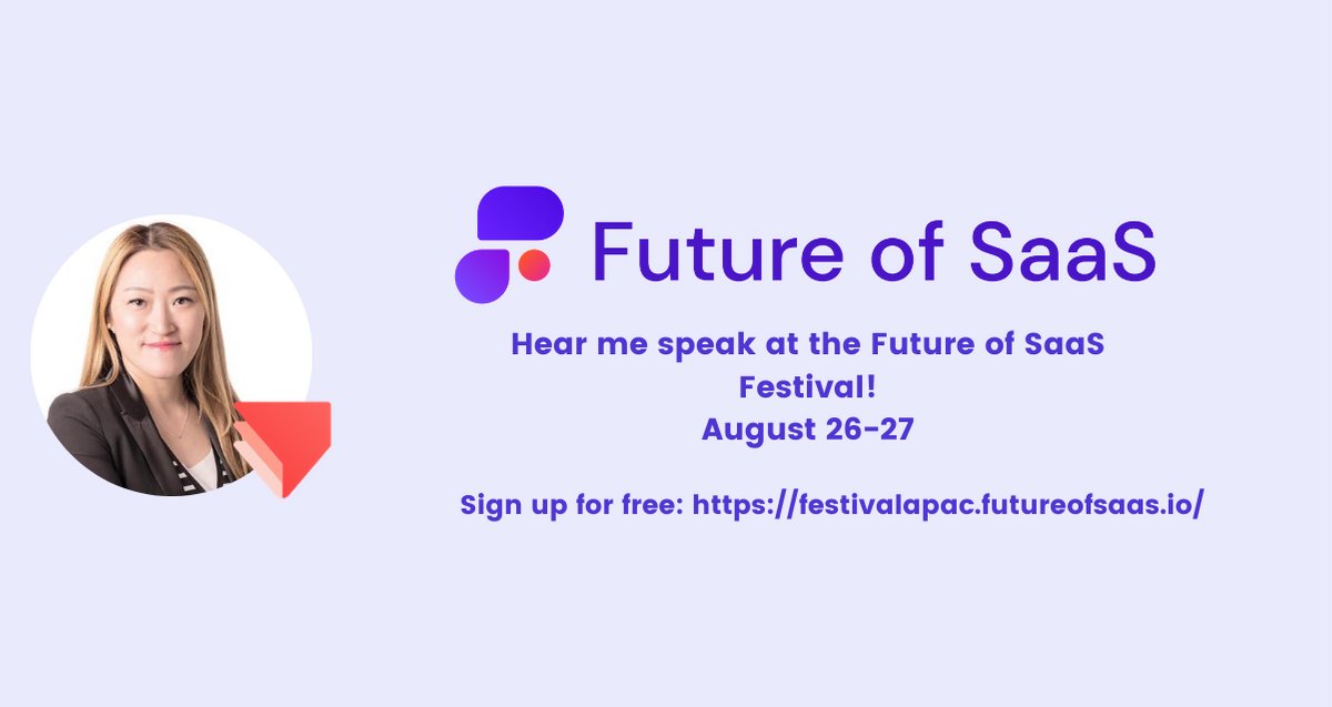 jenna_yim's tweet photo. I'll be speaking about Linking Strategy with Customer Success at Future of SaaS festival. It'll be amazing to see you all there! 

#FoSaaS #ProtoPie #Strategy #CustomerSuccess #SaaS https://t.co/6Wj7n4nDNz