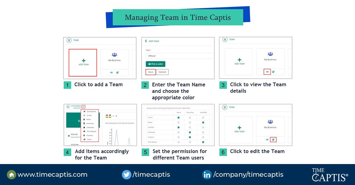 timecaptis's tweet photo. Now add multiple #Teams on #Timecaptis and add numerous to-dos, notes, contacts and calendar events. This illustration will show you how.
#team #users #todo #notes #contacts #calendarevents https://t.co/QbY1DlxQEt