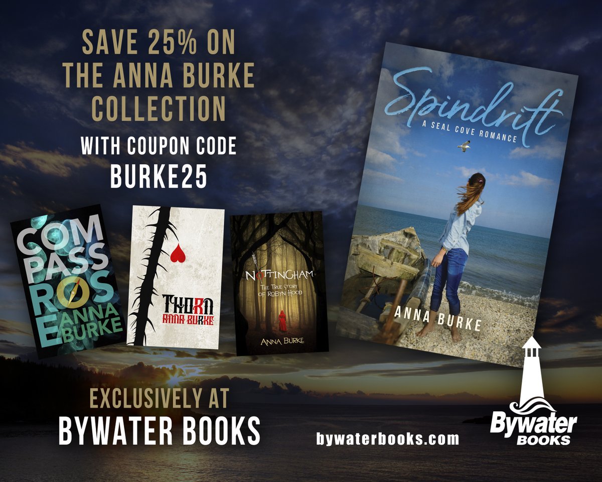 BywaterBooks's tweet photo. It's An @annaburkeauthor - burke-a-thon. #2DaysOnly! SAVE 25% on ALL ANNA BURKE #books on our website https://t.co/5IxuxT60SJ. Use the #CouponCode BURKE25. Offer ends August 27th at MIDNIGHT.
#BookTwitter #booksale #booklovers #lesfic #Romance and more :) https://t.co/9irfeoWbe5