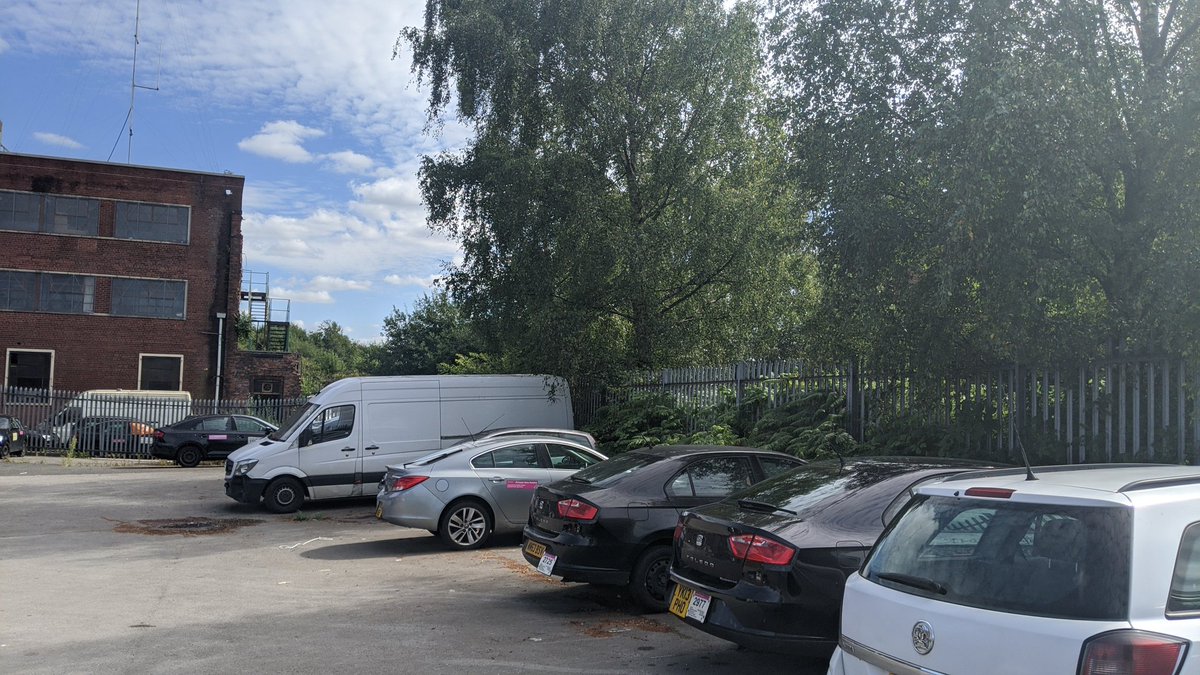 More car parks and overgrown sections which you can& #39;t access