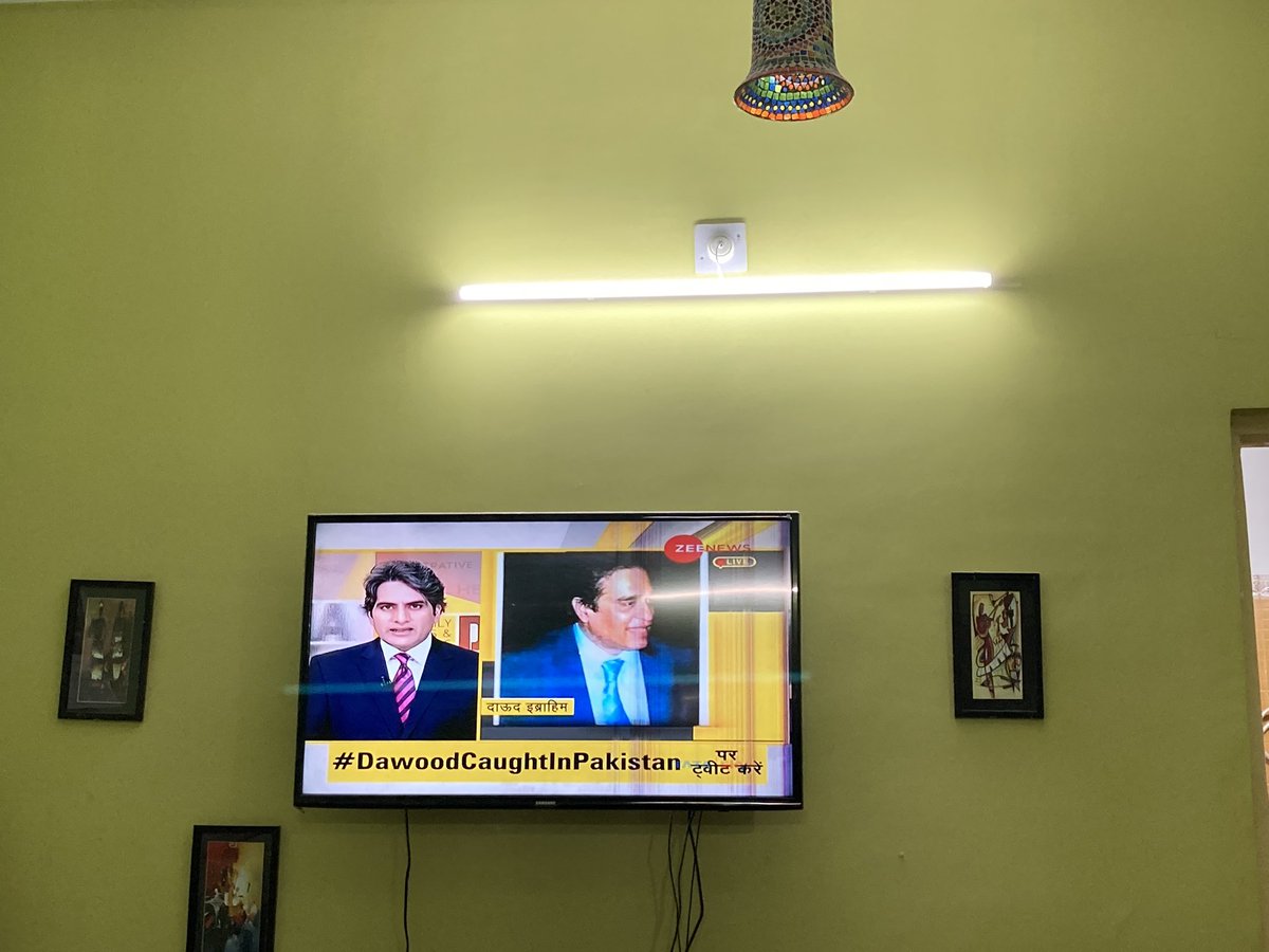 Ashu_T05H's tweet photo. #BREAKING #DawoodCaughtInPakistan

This is huge. What a start to this week. Thank you @ZeeNews &amp; @sudhirchaudhary ji for this report. https://t.co/yLLq38TBSK