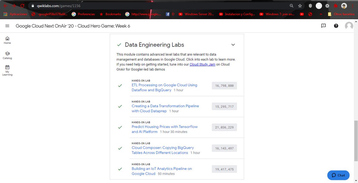 smcodedev's tweet image. Terminé mis laboratorios Semana 6 🤓
#Infrastructure #GoogleCloudNext #NextExtendedLATAM #CloudHeroLATAM

qwiklabs.com/public_profile…
