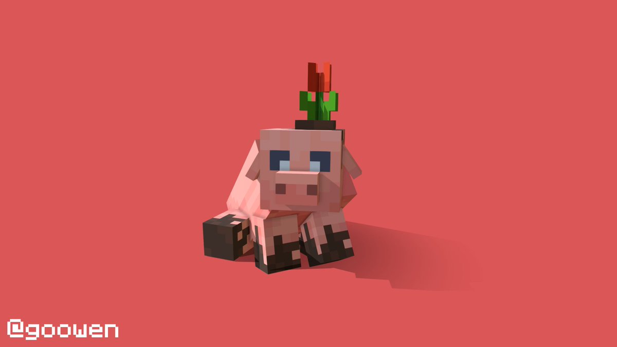 itsgewoon's tweet image. So I made this little piggy a while back for a project I'm working on, and I thought I'd share it with you guys, I hope you like this one!
#blockbench