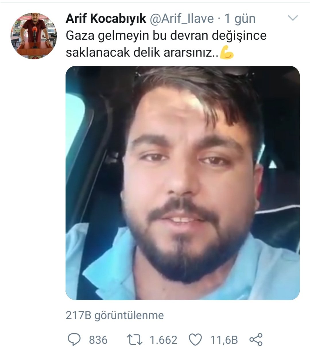 Aʙᴅᴜʟʟᴀʜ Unluturk On Twitter Arif Kocabiyik Tutuklansin Halki Tehdit Eden Kin Ve Nefretle Kiskirtan Bu Sahis Hukuk Gereken Dersi Vermeli Alayinarte Arifkocabiyiktutuklansin Https T Co Vn2jyays68 Twitter
