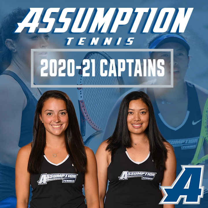 Congratulations to rising seniors Julia Chappell and Veronica Op on being named <a href="/AssumptionWTEN/">Assumption University Women’s Tennis</a> team captains for the upcoming season! Read more: bit.ly/3la2PNX