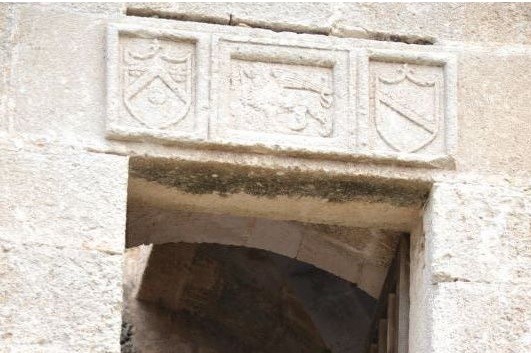 Built in 1563, the marble slab of the entrance bears a central coat of arms that depicts the winged lion of Saint Mark (the symbol of the Republic of Venice) with a sword instead of a bible!  #LarnakaTourism  #Pervolia #VisitCyprus