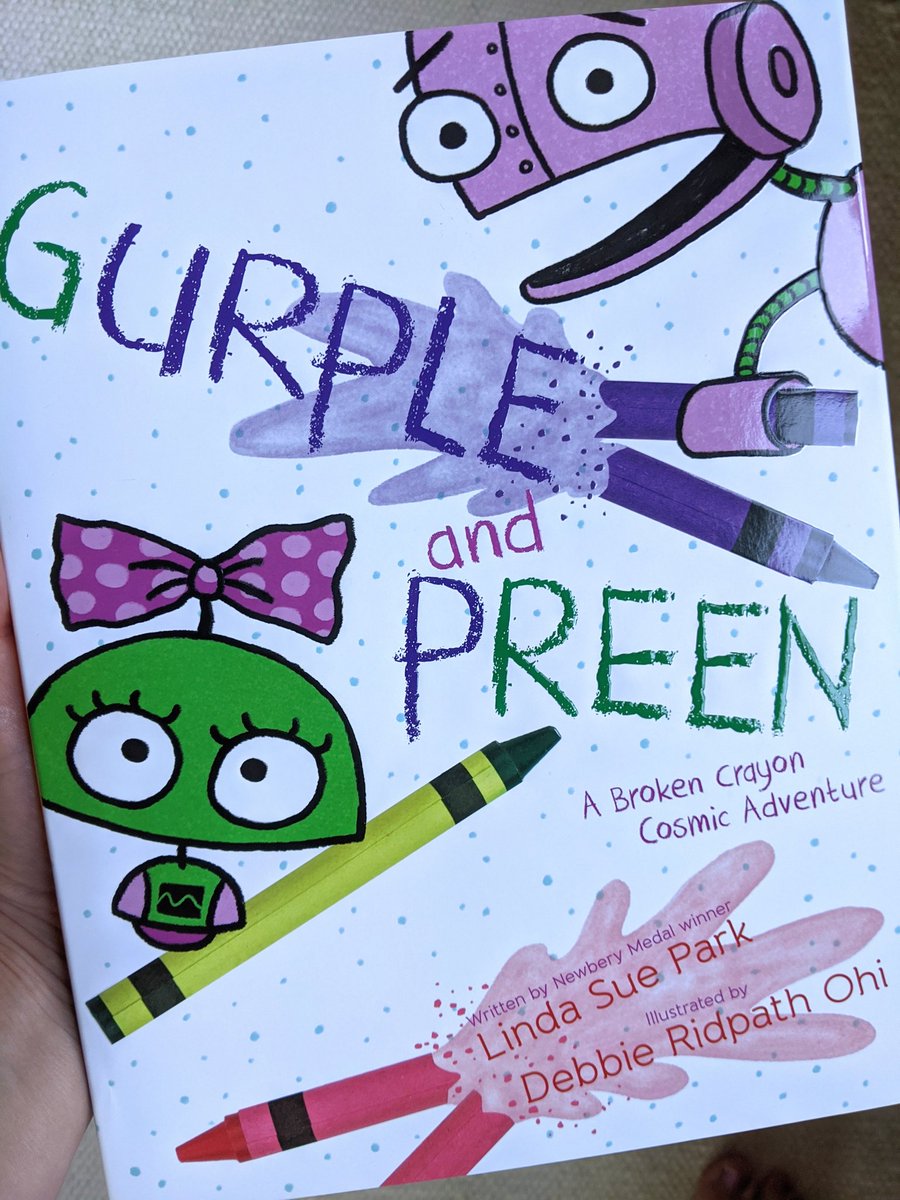 It'sHereIt'sHereIt'sHere. #GurpleAndPreen by @inkyelbows and @LindaSuePark @SimonKIDS