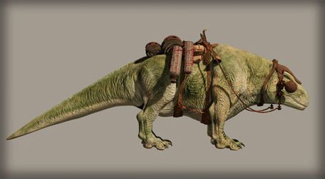 This appears to be the Phantom Menace Dewback - not sure if it is an original image or not, but it seems like the quick-shade renders of the era.Anyone corroborate? #VFXarchaeology