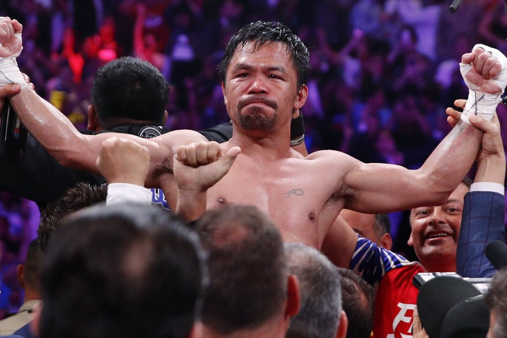 cesarziade's tweet photo. Manny <PacMan> Pacquiao en busca de concretar dos peleas antes de retirarse, motivado a su postulación 
como Candidato Presidencial de Filipinas.. posiblemente 1 de estas, es la revancha ante el ya retirado Floyd Mayweather. #MayweatherPacquiao2 @FloydMayweather  @MannyPacquiao https://t.co/H3bBqhmOpn