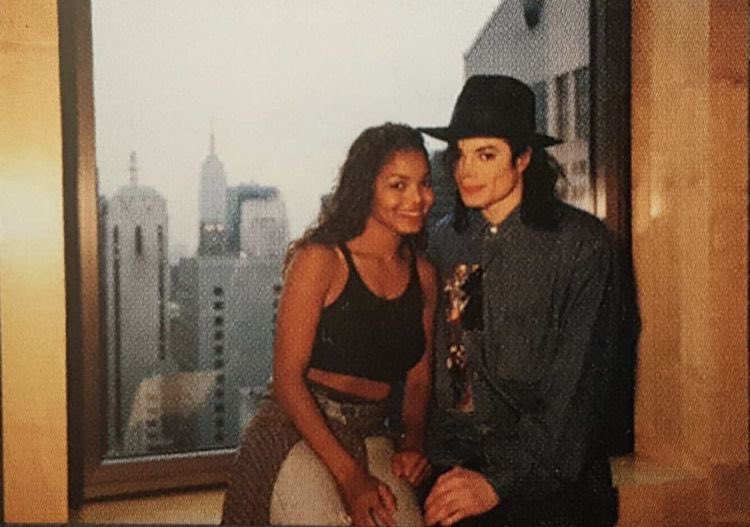 Michael with Chilli from TLC!