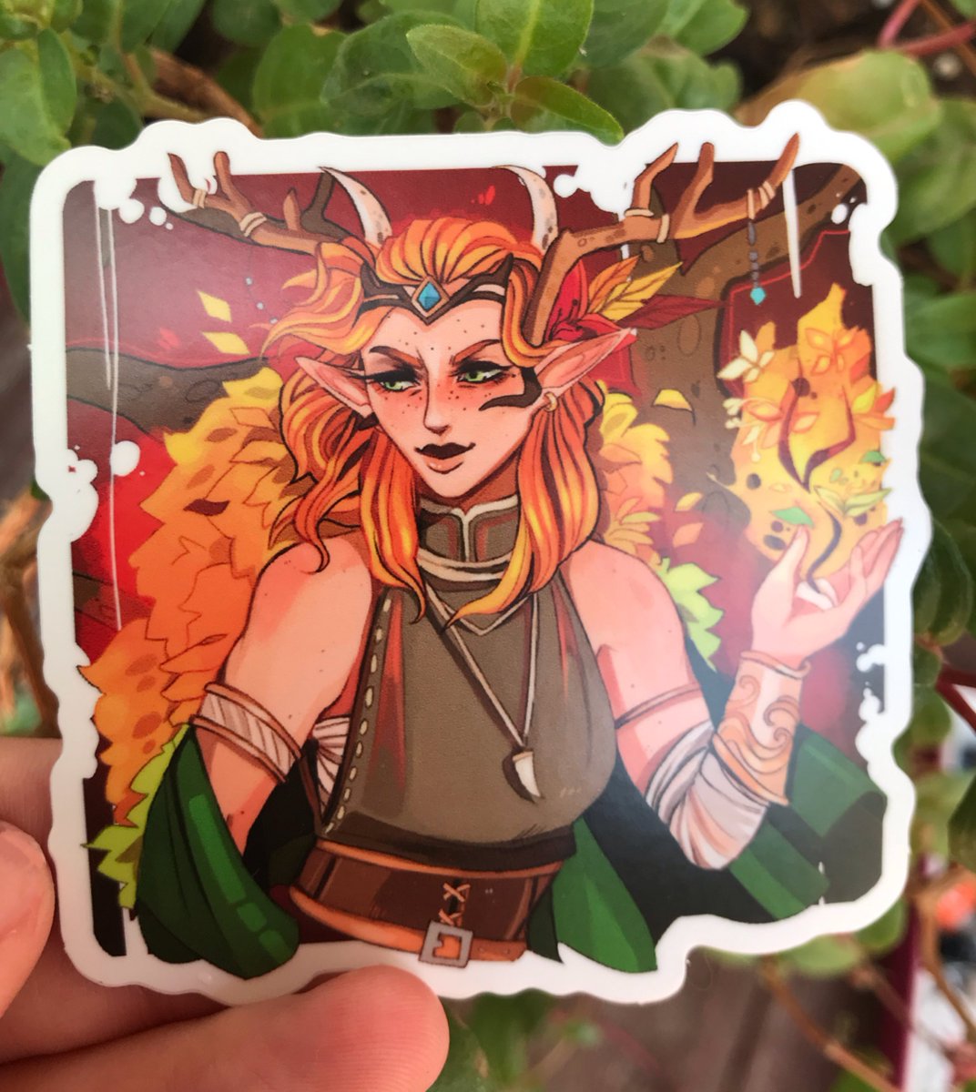 sleepyrogue_'s tweet photo. Store update!
I have some new dnd/rpg class vinyl stickers up as well as a few crit role designs I love dearly! 💕

https://t.co/f0i8BU7Gz4 https://t.co/v8wa9YOXcT