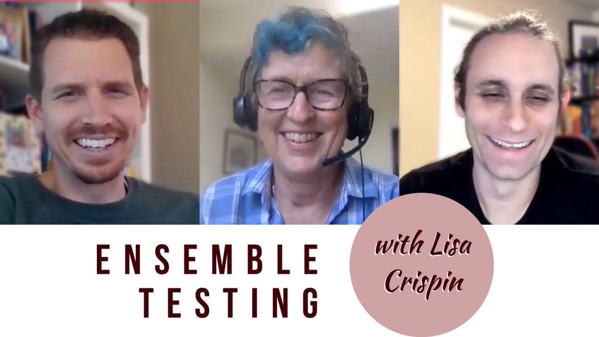 mob__mentality's tweet image. Why #EnsembleTesting?
Find serious &amp;amp; tricky bugs
Different perspectives enables discovery of UI/UX issues much earlier in the process
Helps you think laterally
@lisacrispin
youtu.be/FIQcq5l1LHA
podcasts.apple.com/us/podcast/ens…
@ChristophLucian #MobProgramming